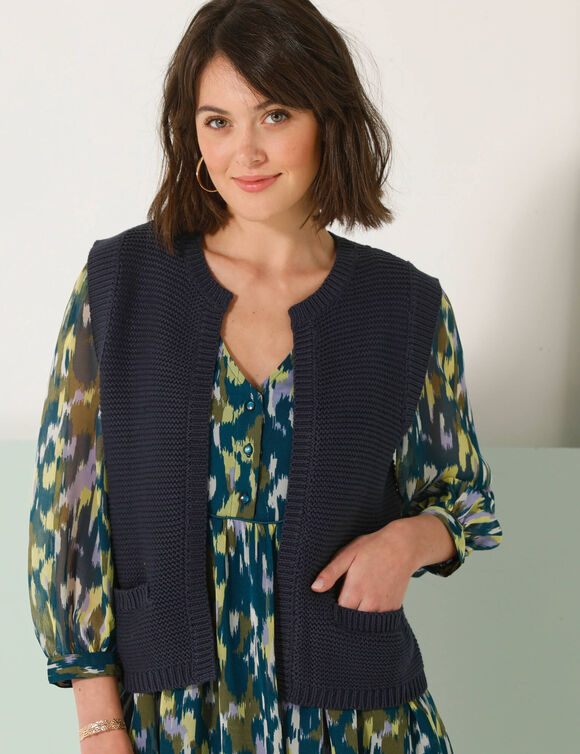 Gilet sans manches (marine) Gilet sans manches (marine)